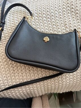 Kate Spade Crossbody Black Leather bag